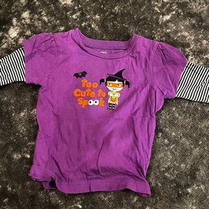 Carter's Purple Graphic Tee